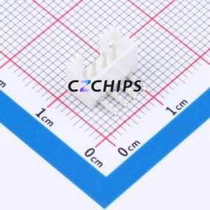 ZX-PH2.0-4PWZ Wire-to-Board Pin Header Bent Lead Through Hole,P=2mm Connector 1x4P 2mm Right Angle Insert PH - Product Image 1