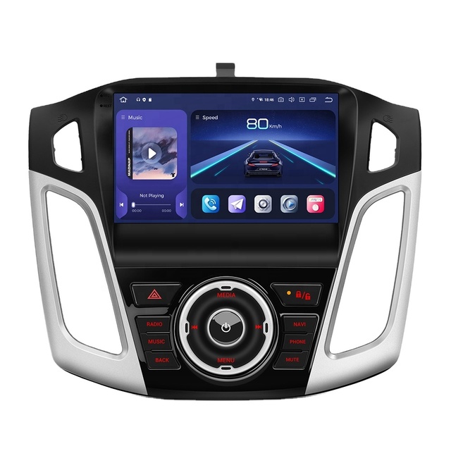 9 Inch Android Car Player for Ford Focus 2012-2017 Qualcomm 665 8+256GB QLED IPS HD Optical RCA Output Navigation CE-XTRONS
