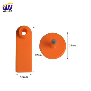 Étiquette WJ401-E à longues oreilles pour <span class=keywords><strong>les</strong></span> moutons avec pointe auto-perçante et connexion monobloc pour l'identification - Product Image 2