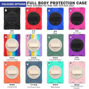 360 étui pour tablette robuste antichoc rotatif pour <span class=keywords><strong>iPad</strong></span> 11 2025 A16 étui pour <span class=keywords><strong>iPad</strong></span> 10th Gen 10.9 "avec antichoc - Product Image 6