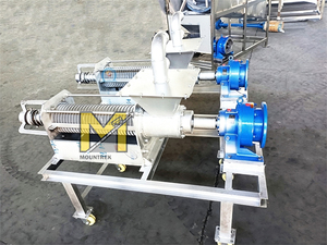 Separatore di Liquidi e Solidi per Letame Bovino/Pollo/Suino ad Alta Produttività Mountrek, Materiale SS304, Disidratatore per Uso Agricolo - Product Image 6