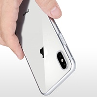 Clair Ultra Mince Souple TPU Mobile Téléphone étui pour iphone 17 16 15 14 Pro Max Transparent Couverture Arrière pour iphone 13 12 11 XS X 8 7 6