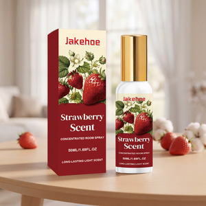 Jakehoe <span class=keywords><strong>Room</strong></span> - Spray Aromatizante Suave con Aroma a Fresa, Refrescante, Mejora el Olor Interior, Aromatiza el Aire, Aroma Ligero - Product Image 1