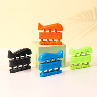 Entrenador de fuerza para manos y dedos, dispositivo de rehabilitación ABS, herramienta de práctica bidireccional para agarre de dedos en piano y guitarra