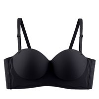 BH Leopard Print Baru yang Seksi, Terintegrasi Half-Cup Push-Up, BH Push-Up dengan Punggung Cantik Tanpa Kawat untuk Wanita