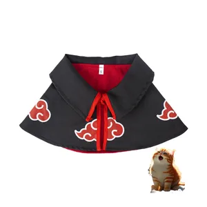 Anime mont pelerin komik Pet köpek kedi Pet giyim hayvanlar için sevimli köpekler Cosplay Hoodies sevimli parti pelerin köpekler kediler giysi