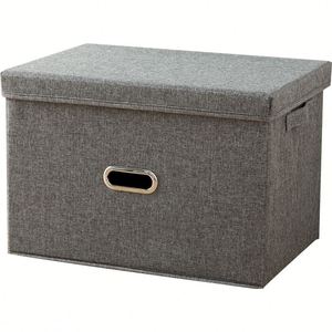 Wholesale Price 50cm Storage Container Collapsible Storage Cube Foldable Stackable Fabric Storage <b>Box</b> - Product Image 6