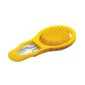 Pelador y Cortador de Huevos de Plástico Amarillo Práctico al por Mayor, Herramienta de Cocina para Decorar y Perforar Huevos Cocidos - Product Image 4