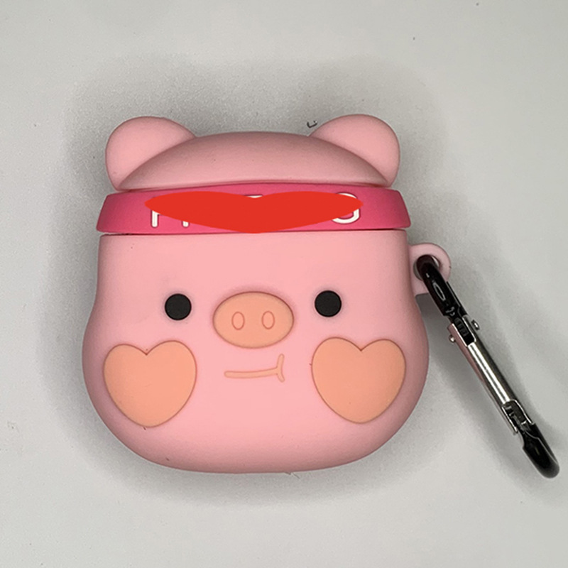 cochon rose pour airpods/airpods pro/airpods3