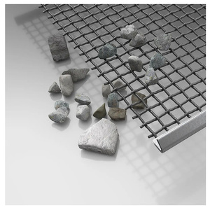 Maille métallique en acier au manganèse de haute qualité, maille tissée en métal, maille en fil d'acier enroulée, maille à bordure croisée, maille vibrante en fil d'acier - Product Image 2