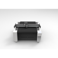 ZING matrice vibrant cnc automatique tissu scène performance feuille de vêtements couteau oscillant machine de découpe