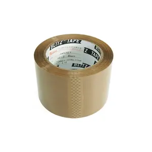 サプライヤー3インチヘビーデューティーテープブラウンカラーパッキングテープ接着剤防水チェストシーリングテープ