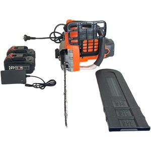 Motosierra eléctrica de 12 pulgadas con motor sin escobillas, inalámbrica, a batería, para cortar árboles en el jardín, uso en bricolaje. - Product Image 3
