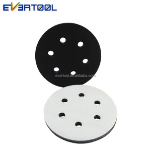 EVERTOOL 6 "כרית הגנת ליטוש Buff Pad 6 חורים רך ממשק כרית