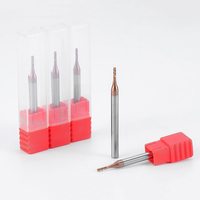 HANDERK HRC45/55/60/65 Fresa de extremo cuadrado de carburo Fresa de 4 flautas Herramientas CNC Juego de fresas de extremo plano