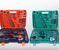 121 pièces clé à douille main professionnel Herramientas Kit clé mécanique voiture mécanique ensembles d'outils