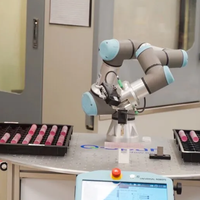 Charge utile de robot collaboratif 6 axes UR 3e 3kg Verrouillage automatique des vis Picking Smart Cobot Workstation pour l'automatisation