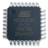 Baru Asli ATMEGA328 TQFP-32 SMD AVR Mikrokontroler ATMEGA328P-AU 32KB Flash 1.8V-5.5V -40~85
