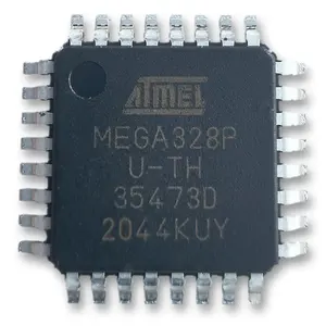 ATMEGA328 TQFP-32 sirkuit terintegrasi SMD AVR Microcontroller MCU ATMEGA328P-AU asli