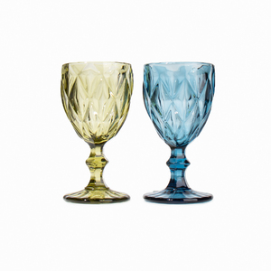 <span class=keywords><strong>Verre</strong></span> de secours en forme de diamant de luxe 240ml 330ml <span class=keywords><strong>verre</strong></span> à vin rouge jus de ménage <span class=keywords><strong>verre</strong></span> à pied haut - Product Image 1