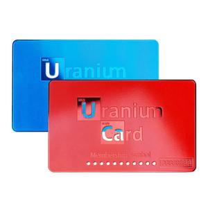 مخصص الفاخرة Vip عضوية الطباعة شعار الذهب الأسود الفضة بطاقة Nfc لوحة من الألومنيوم معدن المغناطيسي بطاقات الأعمال - Product Image 3