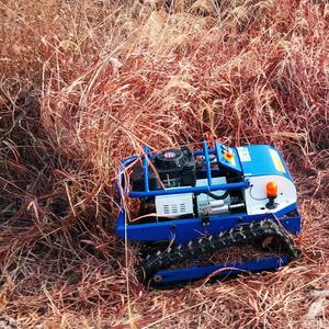 Gasoline Radio Control Lawn Mower <strong>Grass</strong> <strong>Cutter</strong> <strong>Blade</strong> Rotating Remote Control - Product Image 5