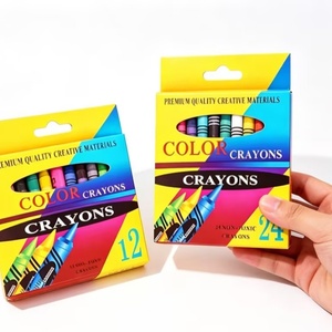 Crayones de Cera Portátiles Multicolores No Tóxicos para Niños, Colores Vibrantes, Precio al por Mayor - Product Image 3