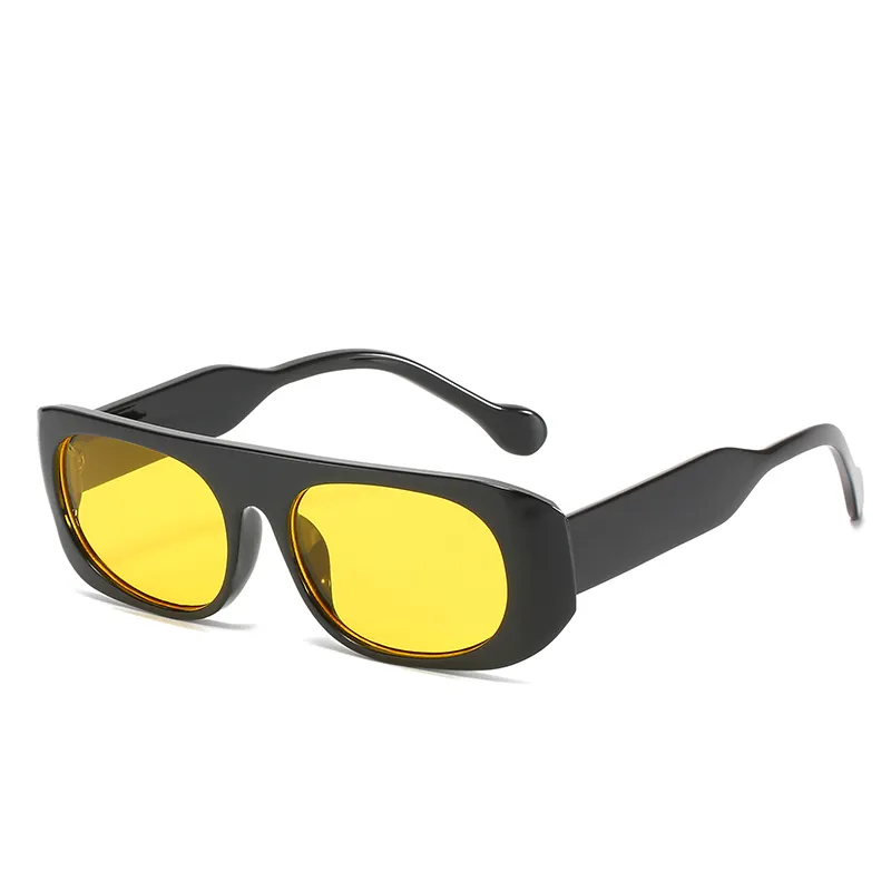 Vintage Fashion Sunglasses Wrap Anti-Wind Retro 80s Styles Sun Glasses Unisex Men Small Size 2135