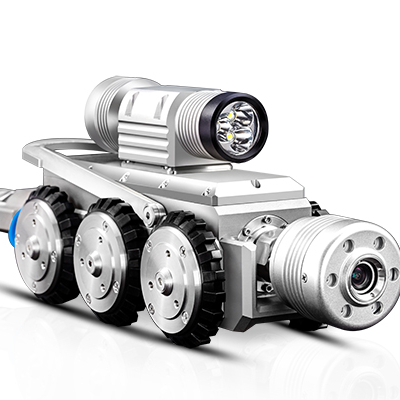 Роботизированный мини-робот на гусеничном ходу с камерой 360 | Инспекция трубопроводной камеры с высоким разрешением | Канализационная система видеонаблюдения