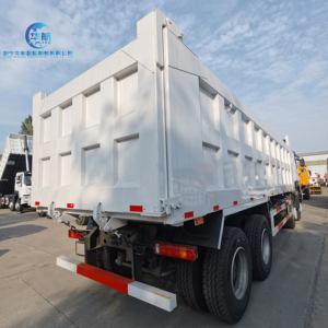 Camion <span class=keywords><strong>benne</strong></span> d'occasion robuste HOWO pour <span class=keywords><strong>garage</strong></span> et entrepôt, 371HP 375HP, 6X4 8X4, 10 roues 12 roues - Product Image 5