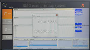Machine de marquage laser de carte d'identité d'entreprise d'imprimante de fibre de CO2 portative avec le type automatique de fibre de CO2 de système de détection de lecture de carte - Product Image 4