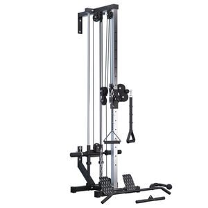 New Design Integrated Trainer Squat Rack Dual <strong>Pully</strong> <strong>Wall</strong> Mounted Power Rack Cable Rack Gym Fitness Equipment Foldable Metal - Product Image 1