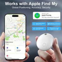 Localisateur intelligent certifié MFi, mini dispositif anti-perte, suivi GPS pour Apple, porte-clés, bagages, portefeuille