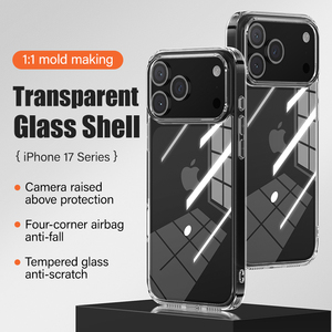 カメラプロテクターTPU + PC 15 Pro Max透明耐衝撃性アンチYellowingラグジュアリーデザイン用卸売携帯電話ケース - Product Image 2
