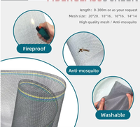 Moustiquaire Moderne en Fibre de Verre Haute Transparence, Anti-Mouches et Anti-Poussière, Lavable, Ignifuge, Flexible, en Rouleau pour Maison et Villa