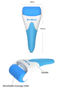 Rodillo de acero inoxidable para masaje Facial, rodillo de <span class=keywords><strong>Derma</strong></span> Facial antiarrugas con Logo personalizado - Product Image 3