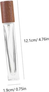 Frosted Clear 10ml Essential Oils Roll Portable Perfume Spray <b>Bottles</b> Travel Empty Glass <b>Bottles</b> <b>Box</b> Screen Printing Refillable - Product Image 2
