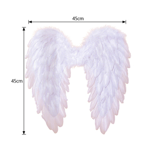 <span class=keywords><strong>Ali</strong></span> da Fata Bianche e Rosa per Donna e Ragazza, Costume <span class=keywords><strong>di</strong></span> Halloween, <span class=keywords><strong>Ali</strong></span> <span class=keywords><strong>di</strong></span> Angelo in Piume Naturali con Cinghie Elastiche - Vendita all'Ingrosso - Product Image 2