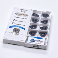 Outils de tournage en carbure Ginley 16ER/IR 1.0ISO/1.5/2.0/2.5ISO/11W/AG55/14NPT, inserts de filetage pour tour, revêtement CVD personnalisé OEM