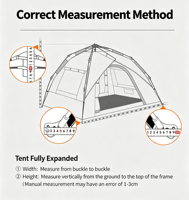 Tente de camping professionnelle pliable quatre saisons, imperméable, occultante, résistante aux UV, pour une personne, avec technologie de chambre noire
