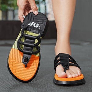 Men's Summer Sporty <b>Flat</b> Flip Flops Anti Odor Cushioning Design - Product Image 3