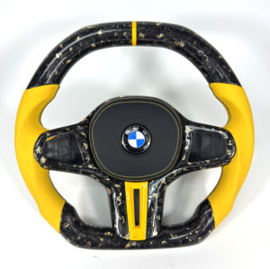 Volante de Fibra de Carbono Forjado para <span class=keywords><strong>BMW</strong></span> G02 G05 G06 G09 G11 G12 G15 G20 G22 G28 G29 G30 G38 G80 G82, Accesorios Interiores para Automóvil - Product Image 3