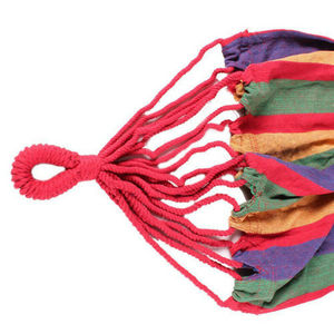 Columpios de Patio portátiles de alta calidad para 2 personas, <span class=keywords><strong>hamaca</strong></span> de lona arcoíris para acampar, Columpio de jardín plegable para <span class=keywords><strong>playa</strong></span> al aire libre - Product Image 5