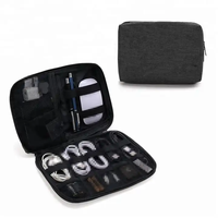 Organisateur de câble universel de voyage étuis d'accessoires électroniques pour divers chargeur de téléphone USB et sac de rangement de câble
