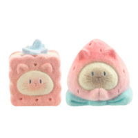 Katten PAI Fun Fruits Blind Box Schattig Harsen Kattenfiguurtje Mystery Box voor Verrassingsverjaardagscadeaus Kawaii Kamerdecoratie Verzamelbaar Speelgoed