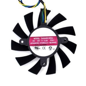 75มิลลิเมตร DASA0815R2U DC12V 0.60A <span class=keywords><strong>GTX460</strong></span> GTX550TI 4Pin พัดลมระบายความร้อน - Product Image 1
