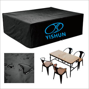 Всесезонный чехол из водонепроницаемой ткани Оксфорд на заказ для садового стола и плетеной мебели (комплект) - Product Image 3