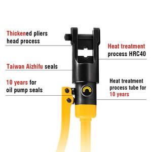 YQK-120 thủy lực kìm độ chính xác cao Uốn Tóc bồng công cụ với Ergonomic xử lý cho thoải mái sử dụng - Product Image 3