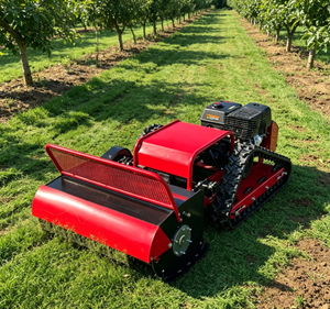 Tondeuse robot à commande à distance Caterpillar Tosaerba a <span class=keywords><strong>Martelli</strong></span>, tracteur de pelouse à braquage zéro, à essence - Product Image 1