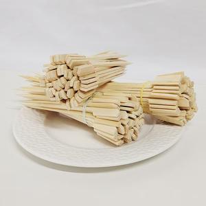 Brochetas de paleta de bambú 9cm/12cm/15cm Palos de cóctel para barbacoa Kebabs Buffets Fiestas-Herramientas de fiesta - Product Image 5